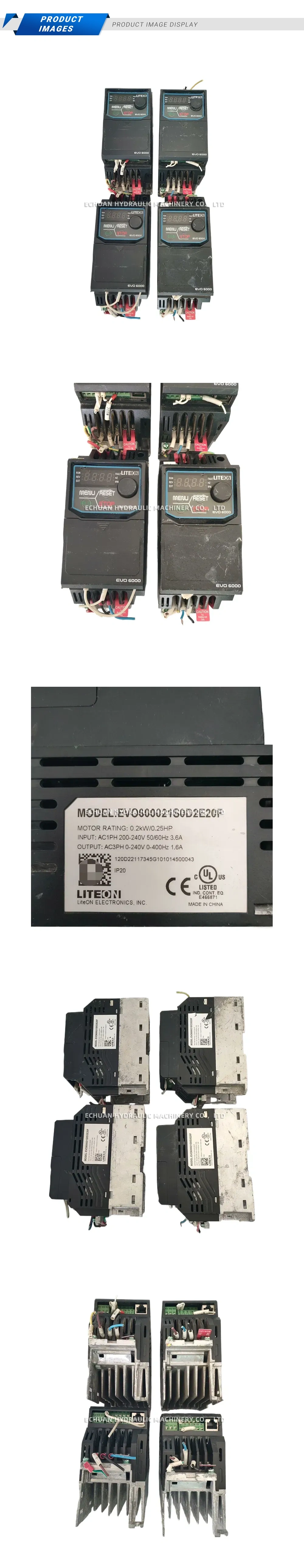 LITEON EVO600021S0D2E20F Variable Frequency Drive Description