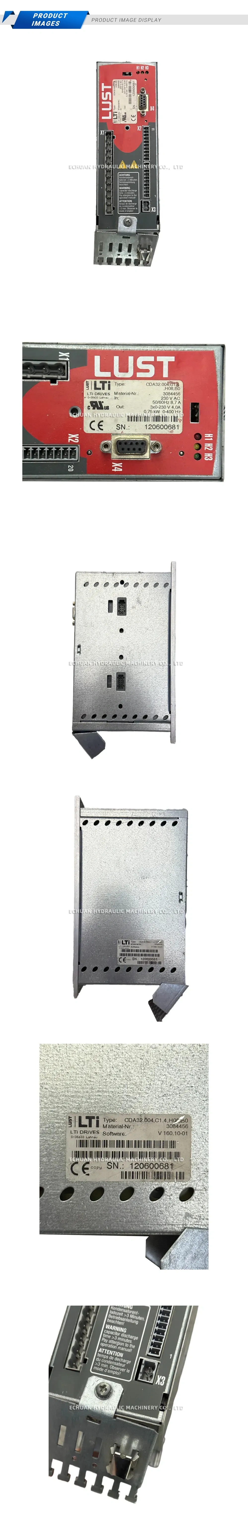 LUST / LTi DRIVES CDA32.004,C1.4,H08,B0 Servo Drive Description