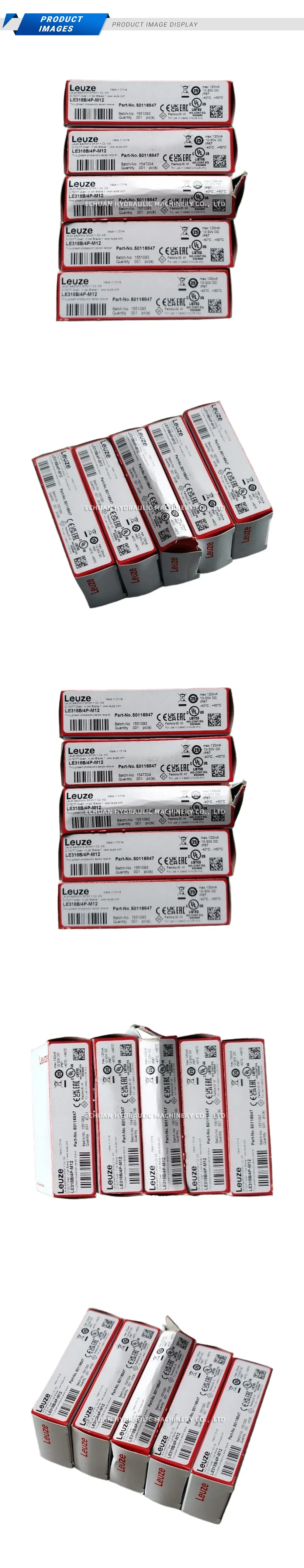 Leuze LE318B/4P-M12 Thru-beam photoelectric sensor receiver Description
