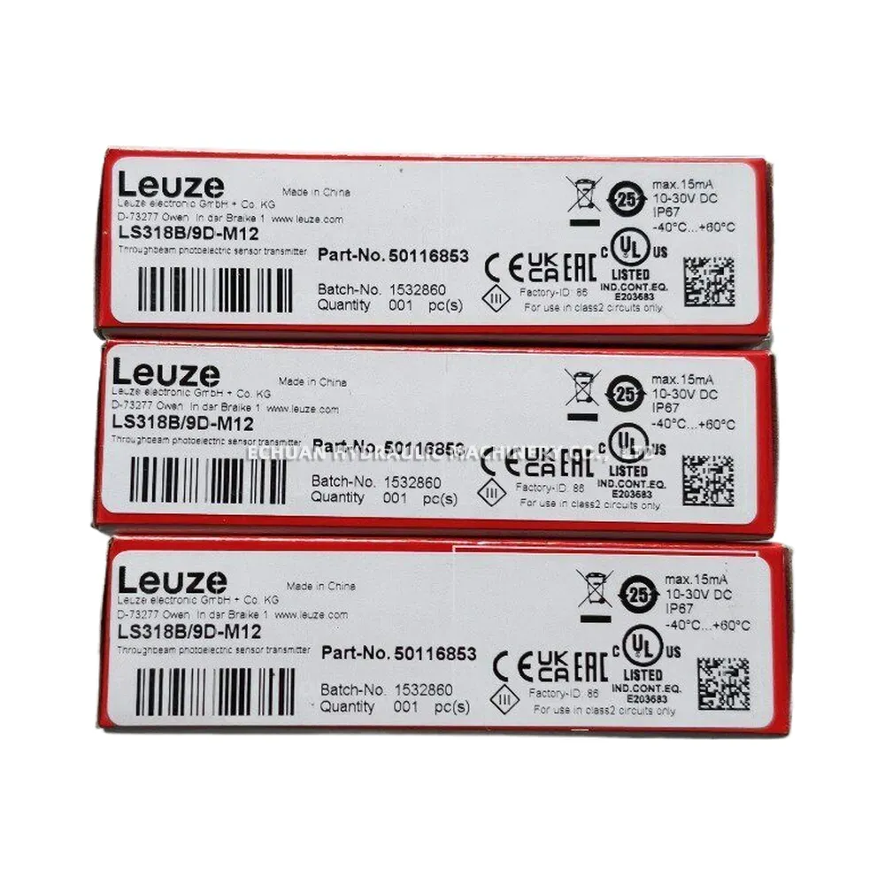 Leuze LS318B/9D-M12 Throughbeam photoelectric sensor transmitter