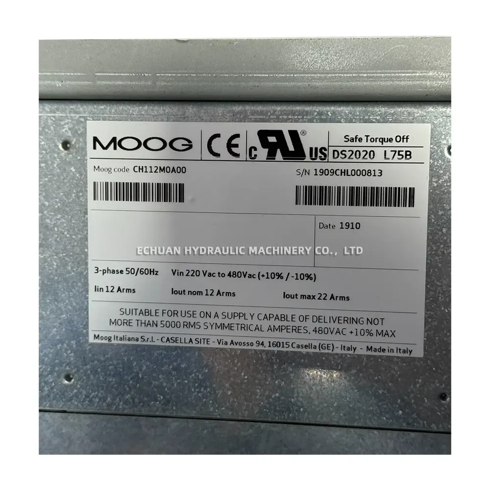 MOOG DS2020 L75B Servo Drive