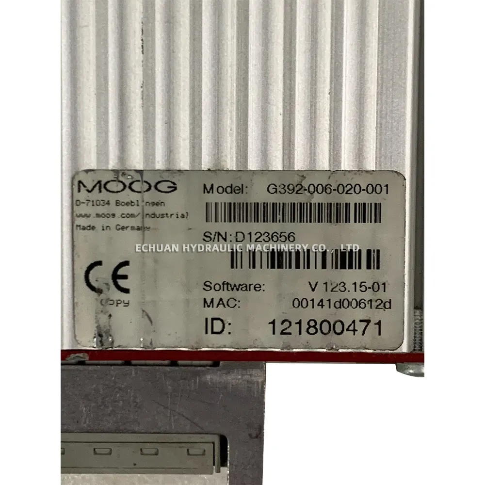 MOOG G392-006-020-001 MSD Servo Drive