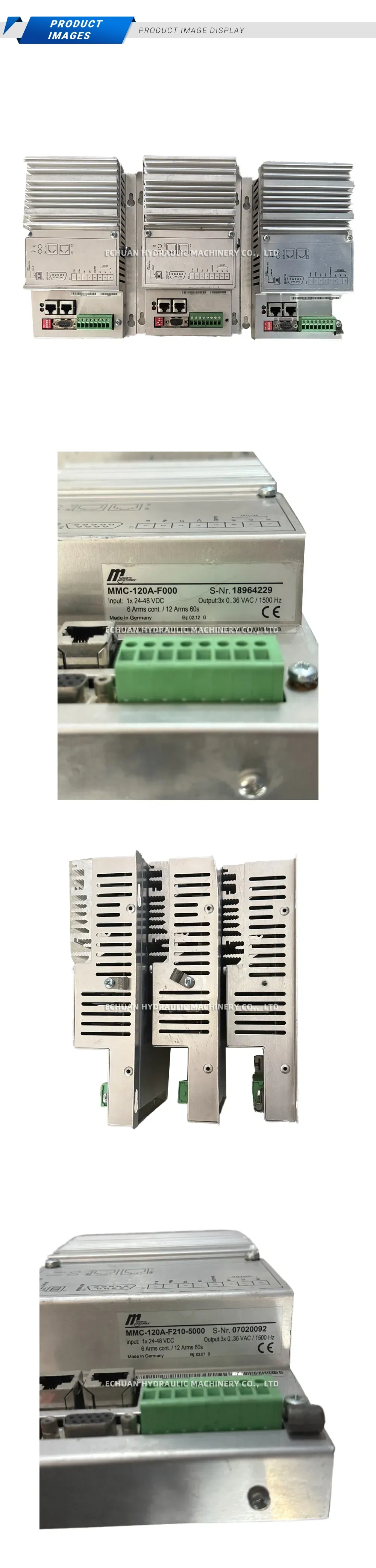Magnetic Autocontrol MMC-120A-F000 / MMC-120A-F210-5000 Servo Drive Description