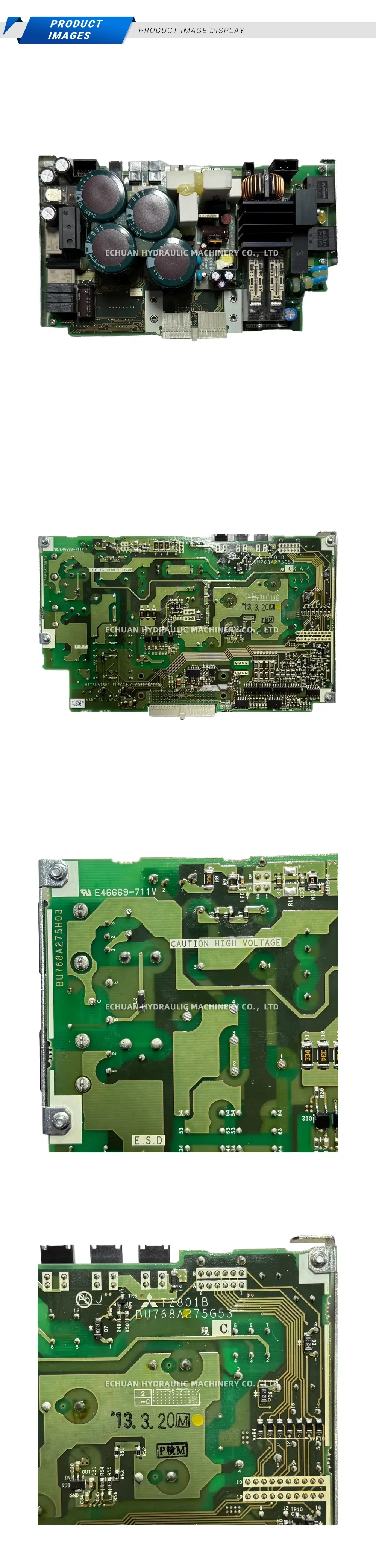 Mitsubishi Electric BU768A275G53 Industrial Control PCB Board Description