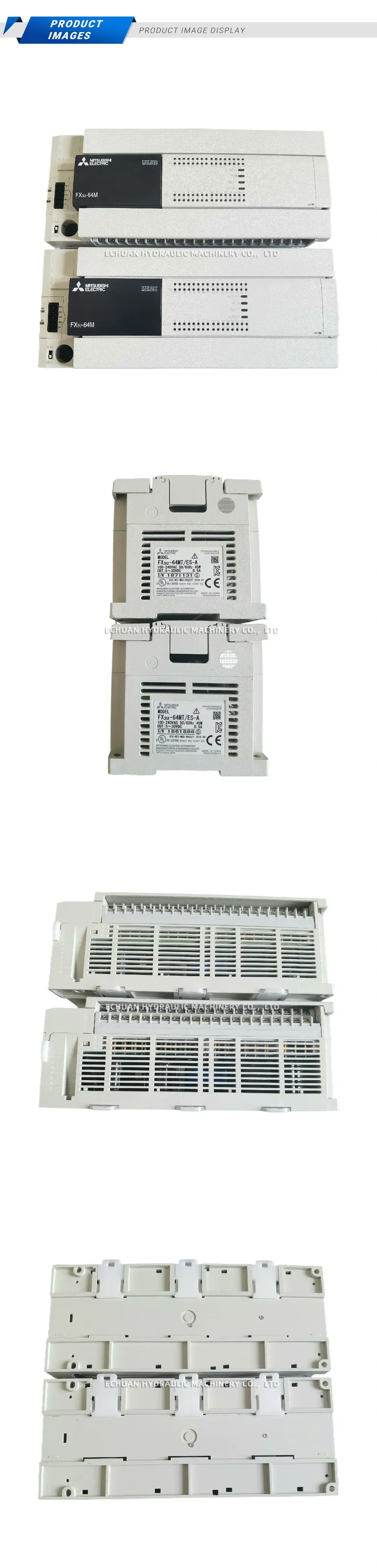 Mitsubishi Electric FX3U-64MT/ES-A Programmable Logic Controller (PLC) Description