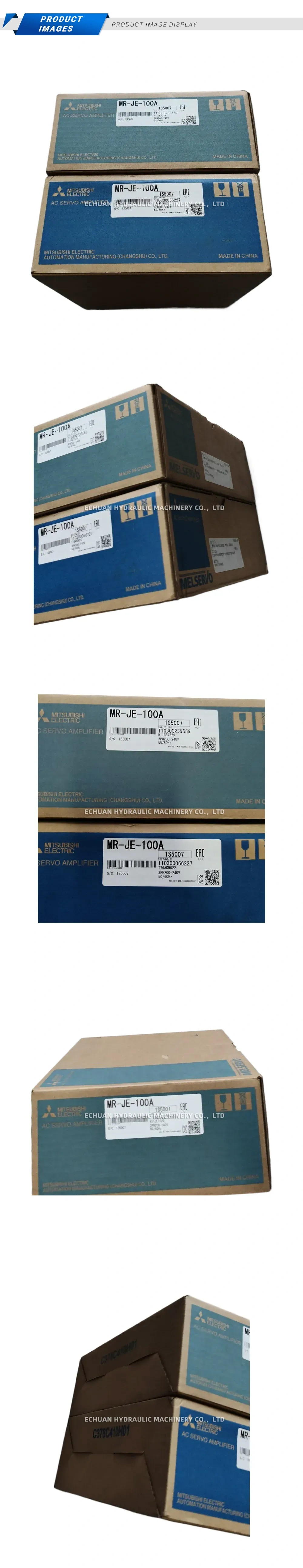 Mitsubishi Electric MR-JE-100A AC Servo Amplifier Description