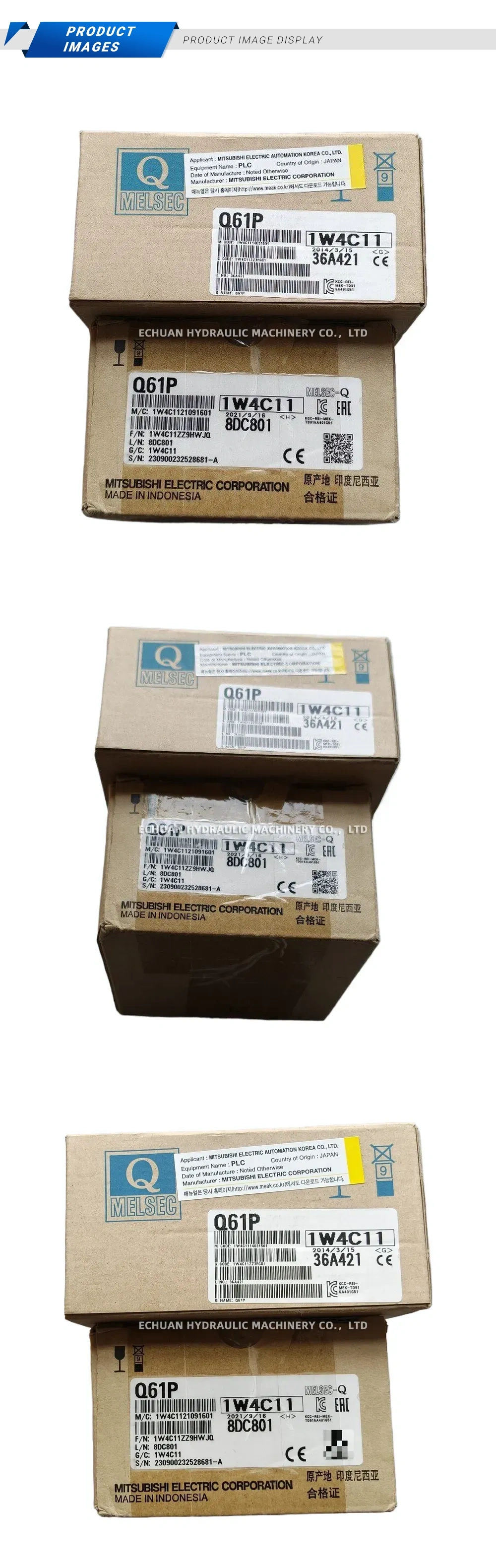 Mitsubishi Electric Q61P PLC Power Supply Module Description