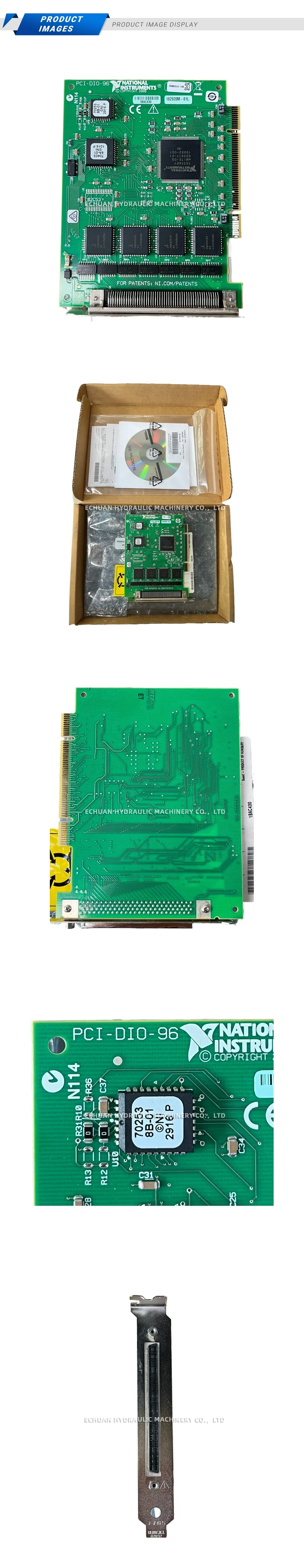 National Instruments PCI-DIO-96 PCI Digital I/O Interface Card Description