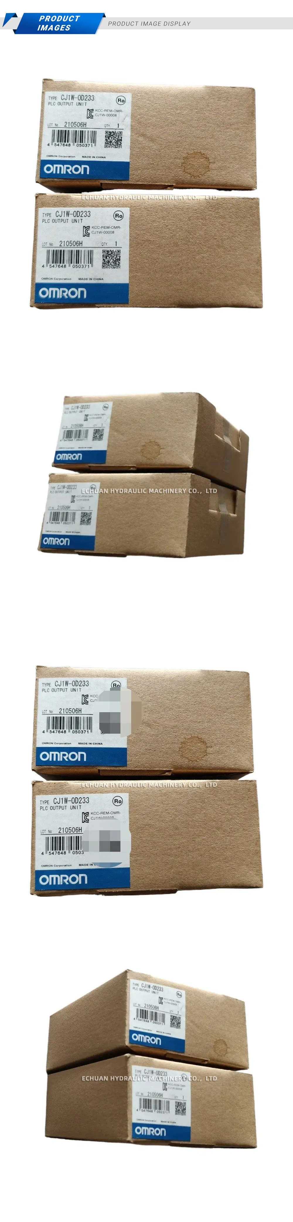 OMRON CJ1W-OD233 PLC Output Unit Description