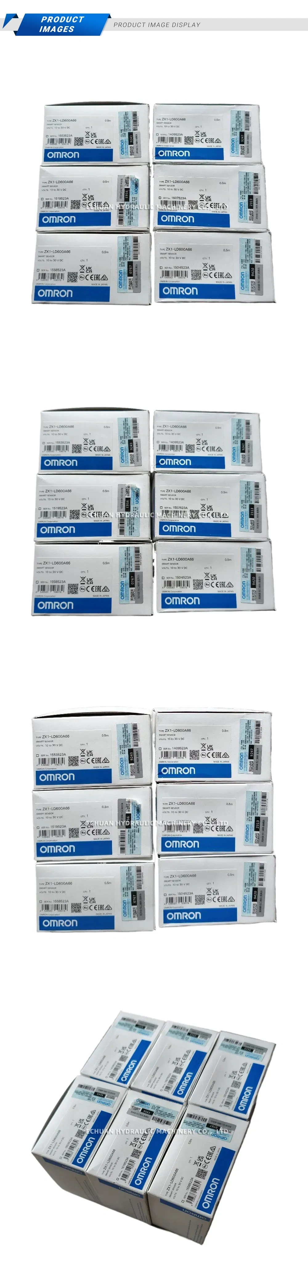 OMRON ZX1-LD600A66 Smart Sensor Description