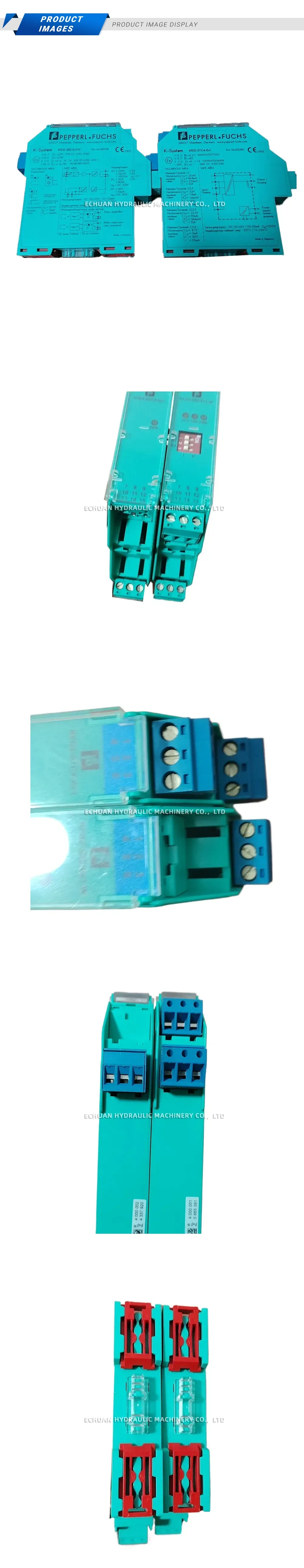 PEPPERL+FUCHS KFD2-SR2-Ex1.W / KFD2-STC4-Ex1 Intrinsic Safety Barrier / Signal Isolator Description