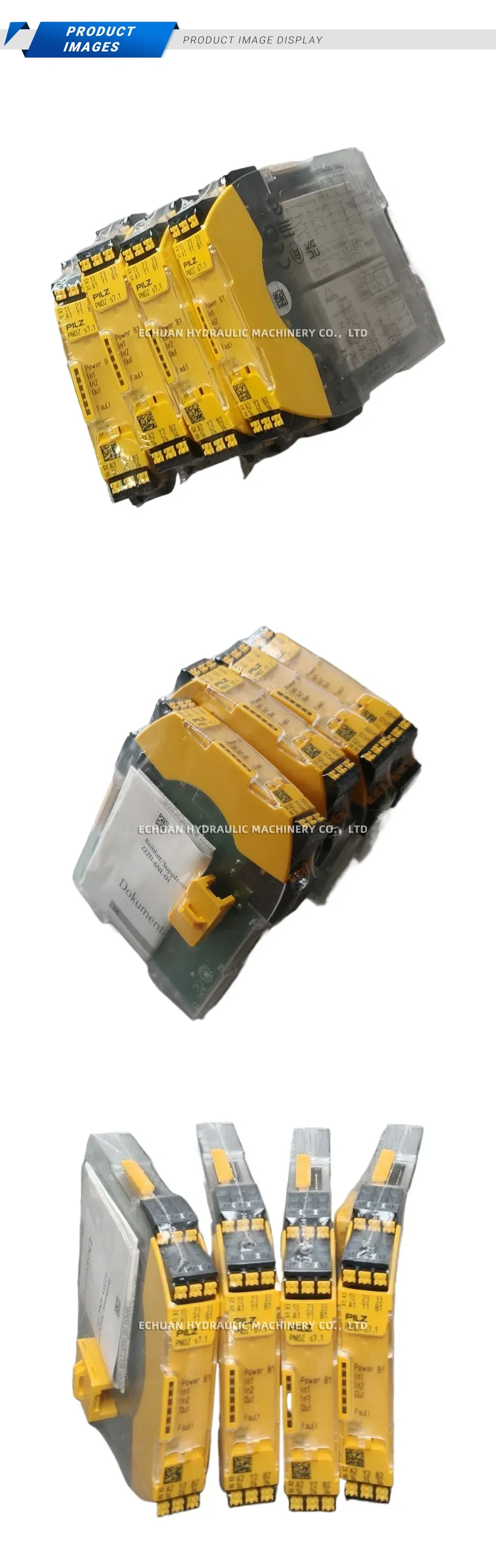 PILZ PNOZ s7.1 Safety Relay Description