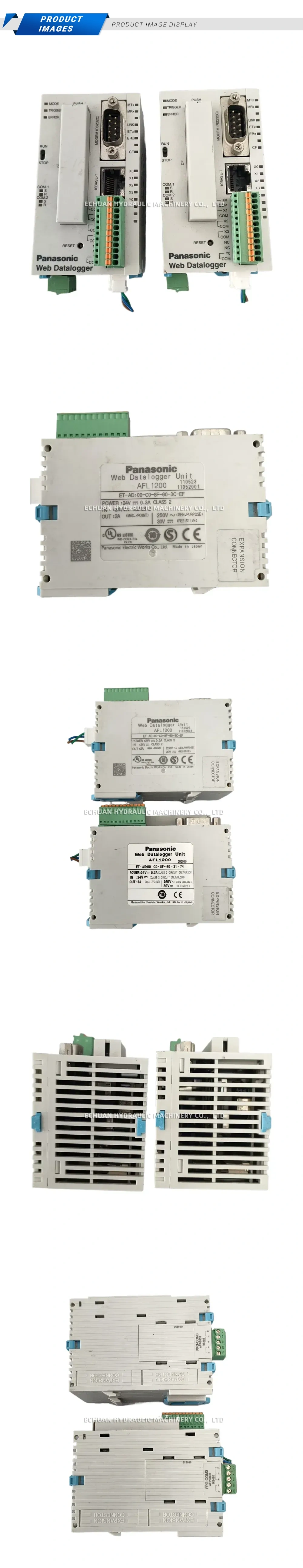 Panasonic AFL1200 Web Datalogger Unit Description