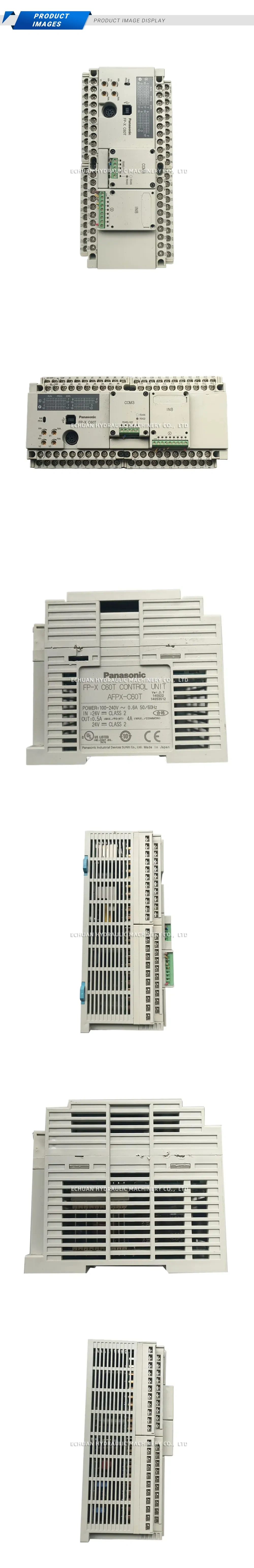 Panasonic AFPX-C60T PLC Control Unit Description
