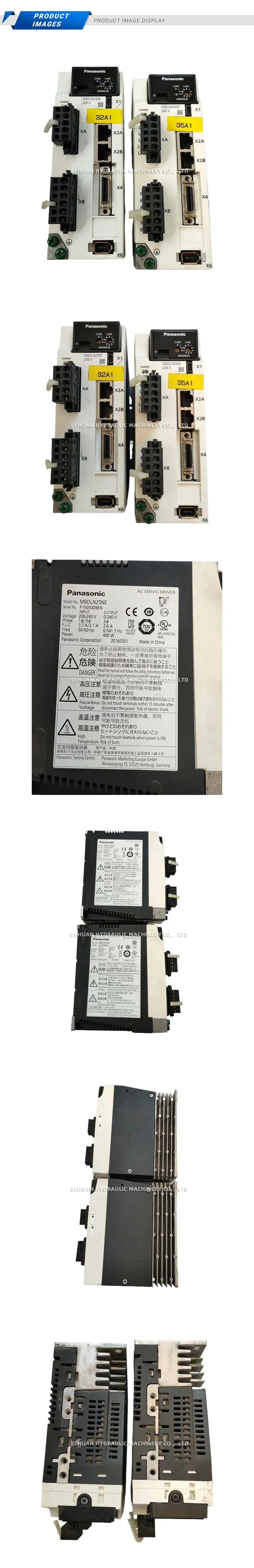 Panasonic MBDLN25NE AC Servo Driver Description