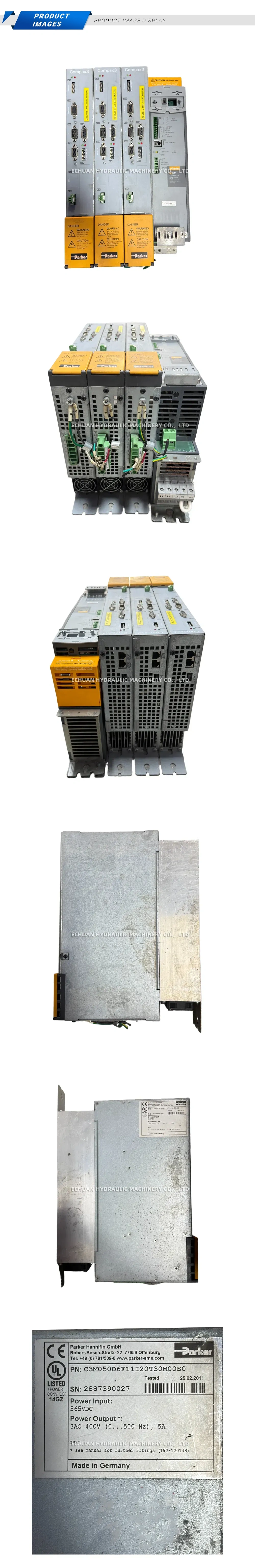 Parker C3M050D6F11I20T30M00S0 Servo Drive Description