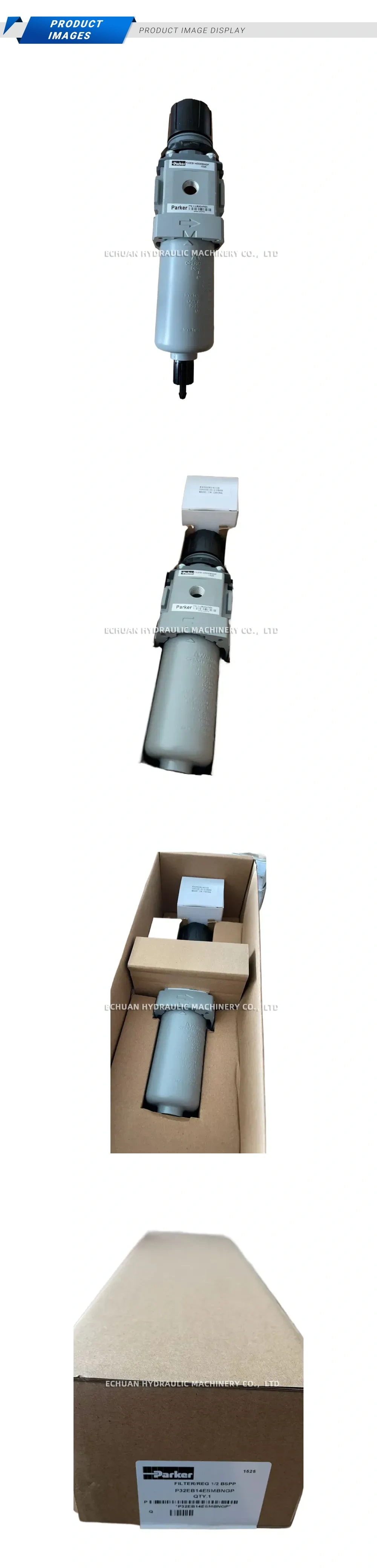 Parker P32EB14ESMBNGP Pneumatic Filter Regulator Description