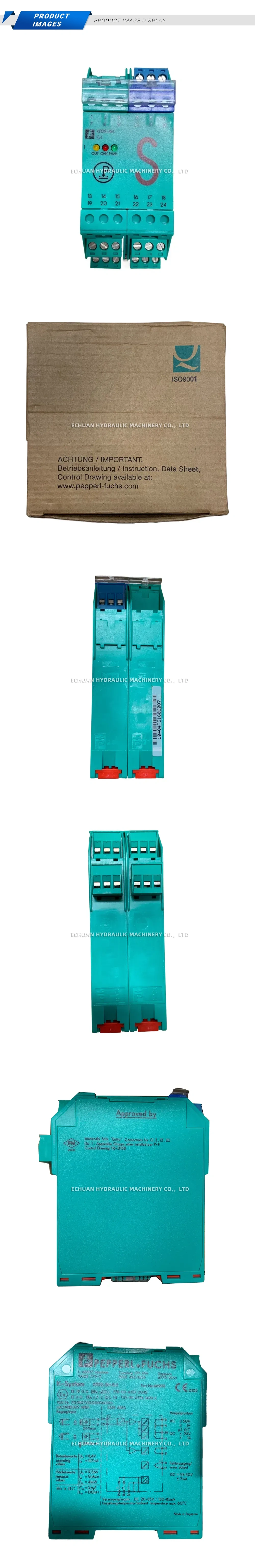 Pepperl+Fuchs KFD2-SH-Ex1 Intrinsically Safe Switch Amplifier / Isolation Barrier Description