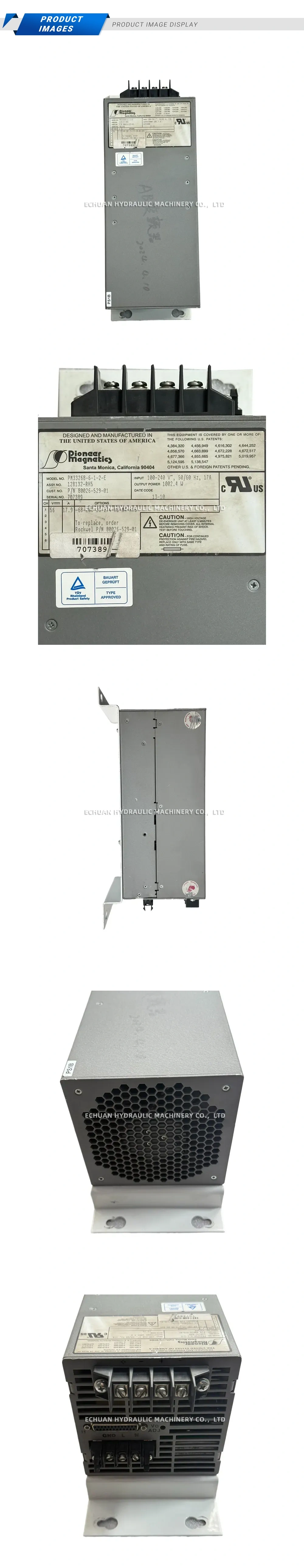 Pioneer Magnetics PM3326B-6-1-2-E Industrial Power Supply Description