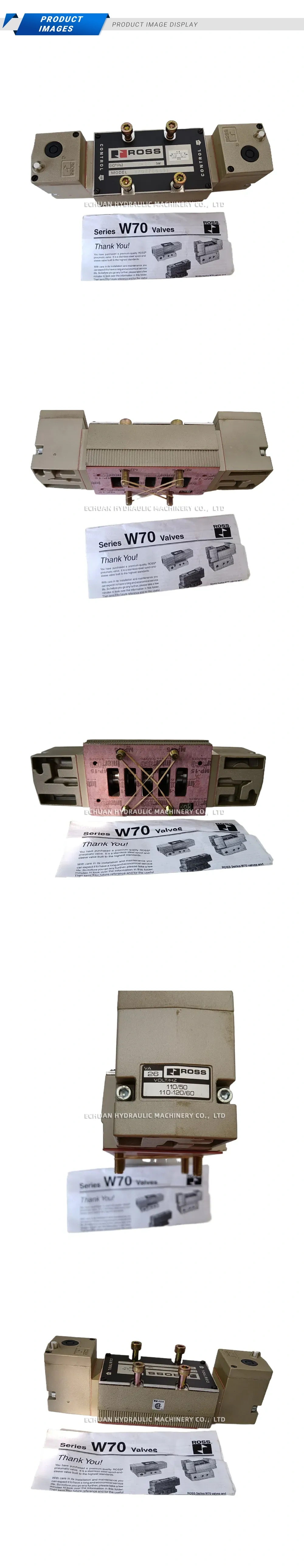 ROSS W70 Pneumatic Valve Description