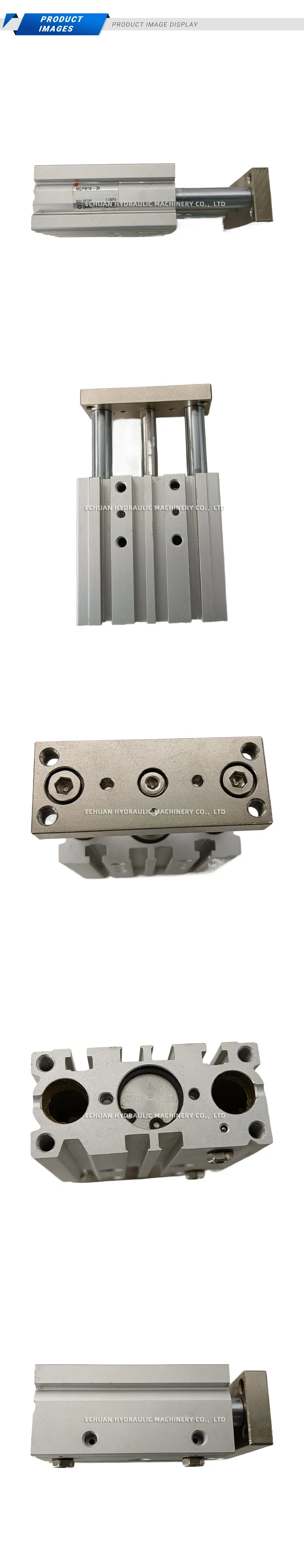 SMC MGPM16-30 Pneumatic Thin Guide Cylinder Description