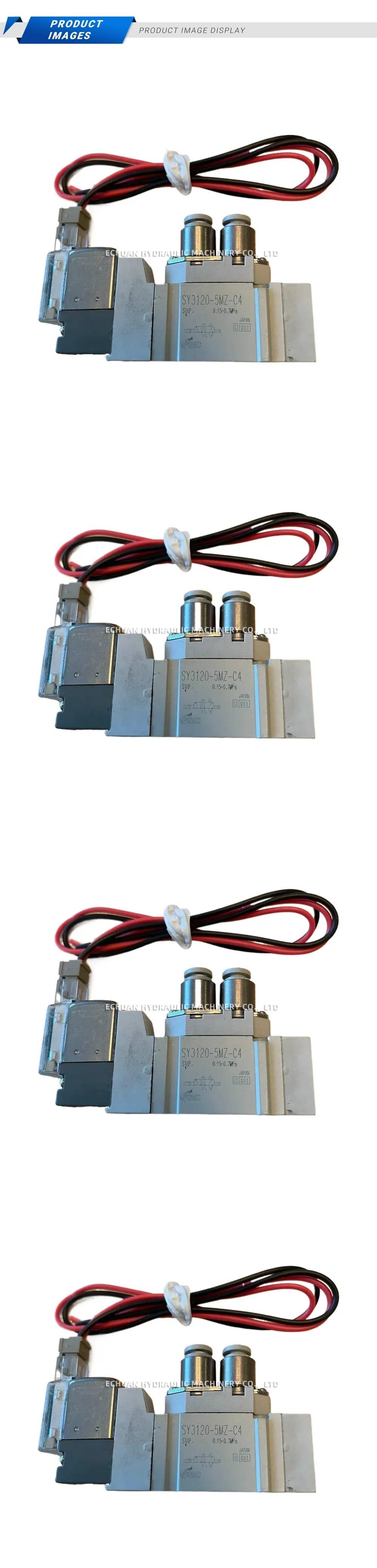 SMC SY3120-5MZ-C4 Pneumatic Solenoid Valve Description