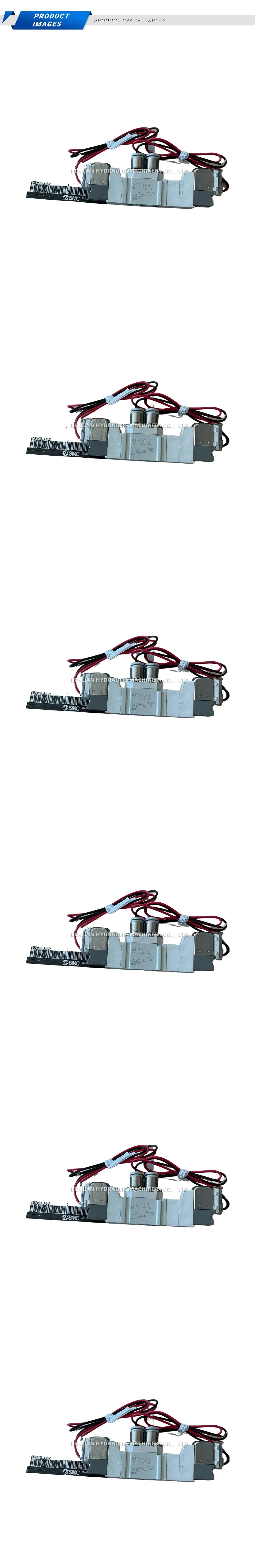 SMC SY3320-5C-C6 Pneumatic Solenoid Valve Manifold Assembly Description