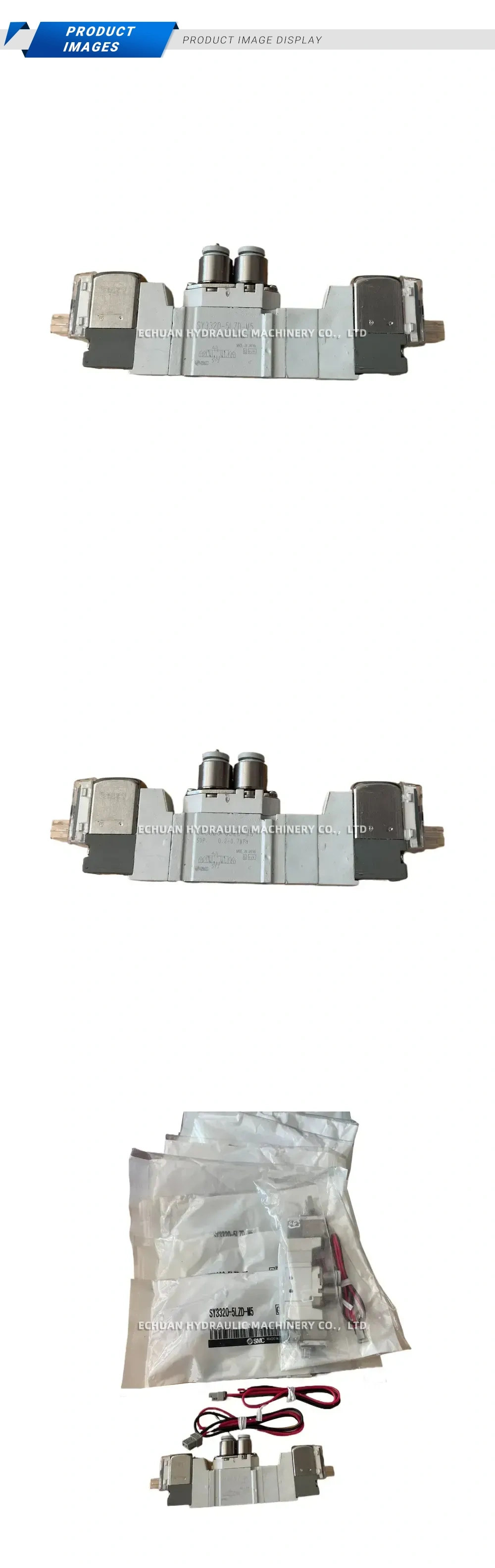 SMC SY3320-5LZD-M5 Pneumatic Solenoid Valve Description