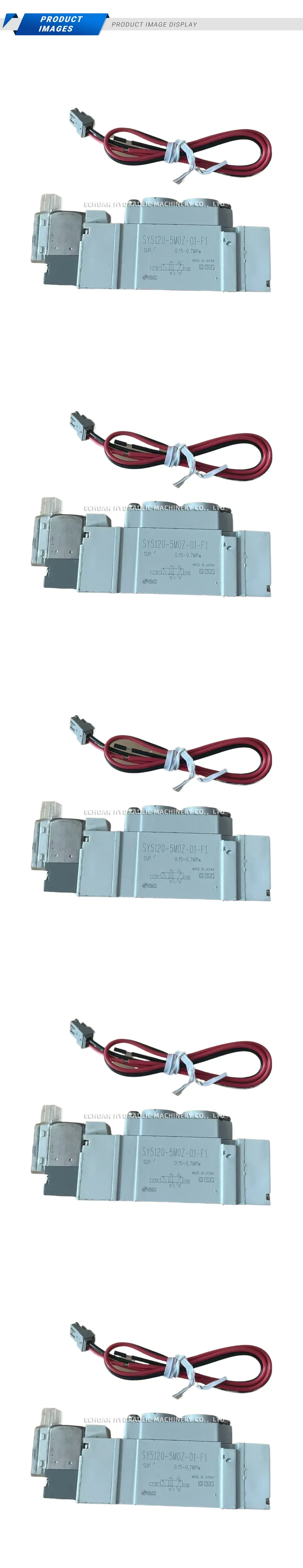 SMC SY5120-5MOZ-01-F1 Solenoid Valve Description