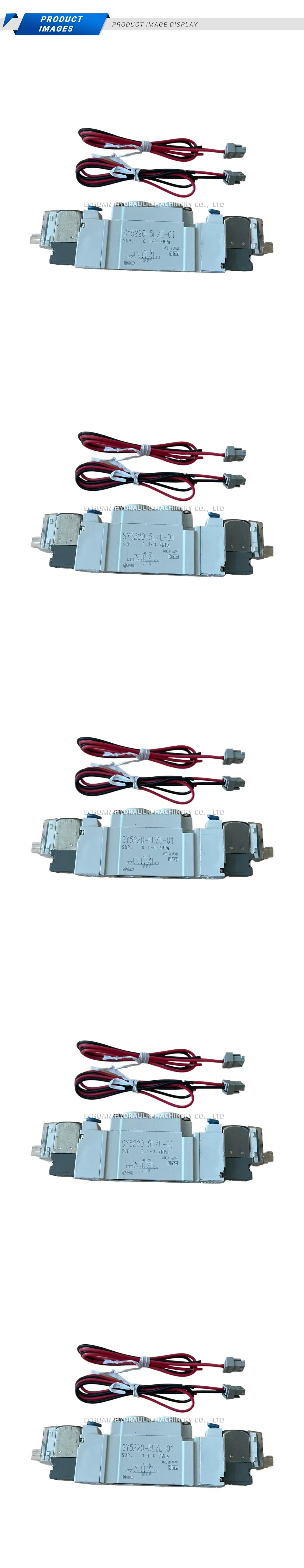 SMC SY5220-5LZE-01 Pneumatic Solenoid Valve Description