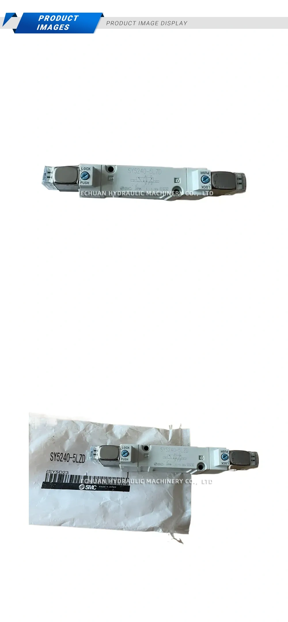 SMC SY5240-5LZD Solenoid Valve Description