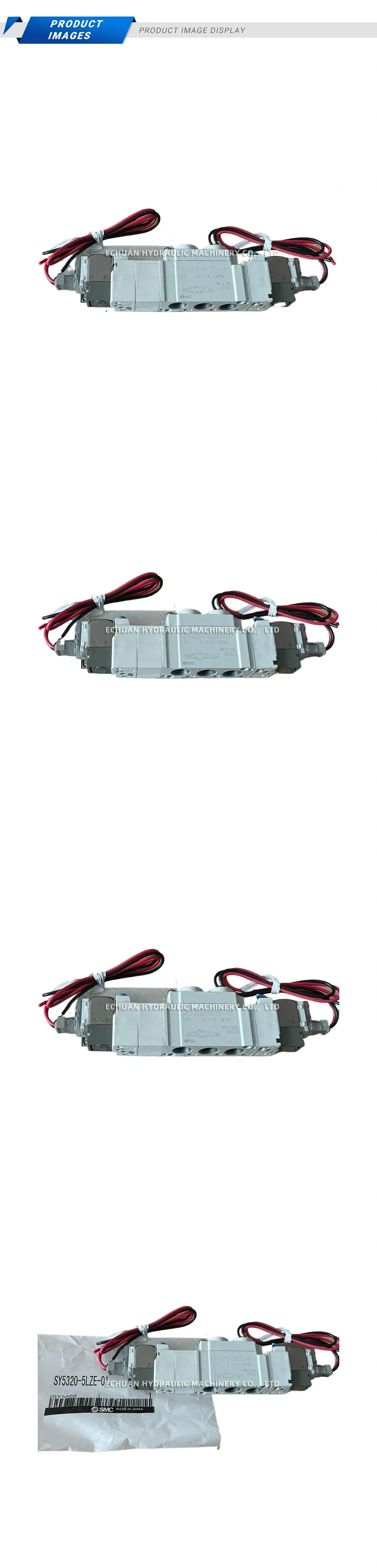 SMC SY5320-5LZE-01 Solenoid Valve Description