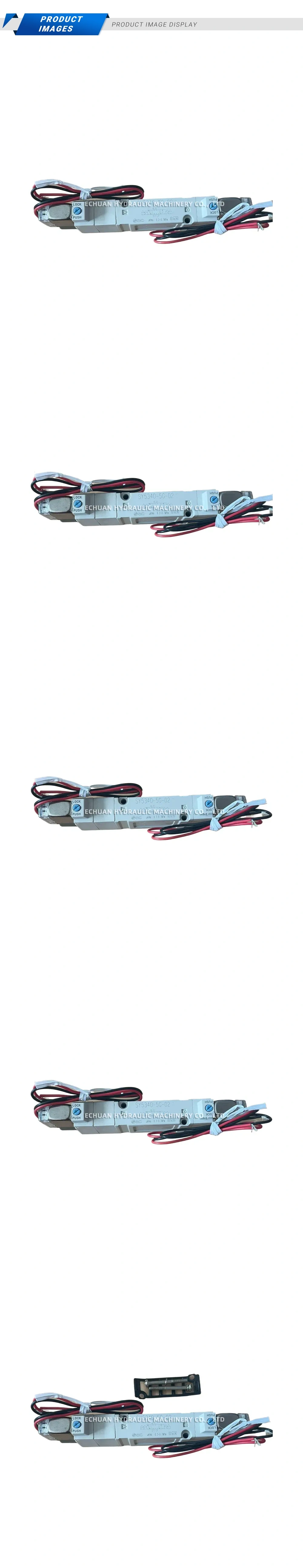 SMC SY5340-5G-02 Pneumatic Solenoid Valve Description