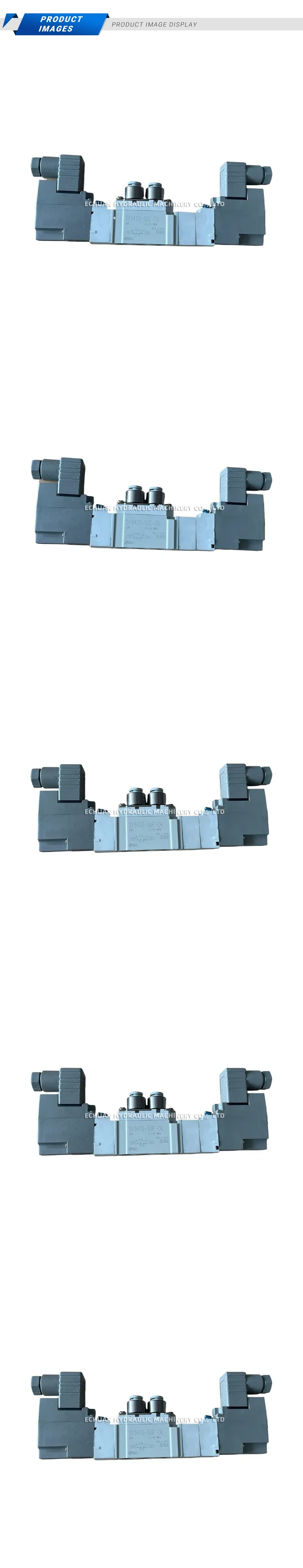 SMC SY5420-5DE-C6 Pneumatic Solenoid Valve Description