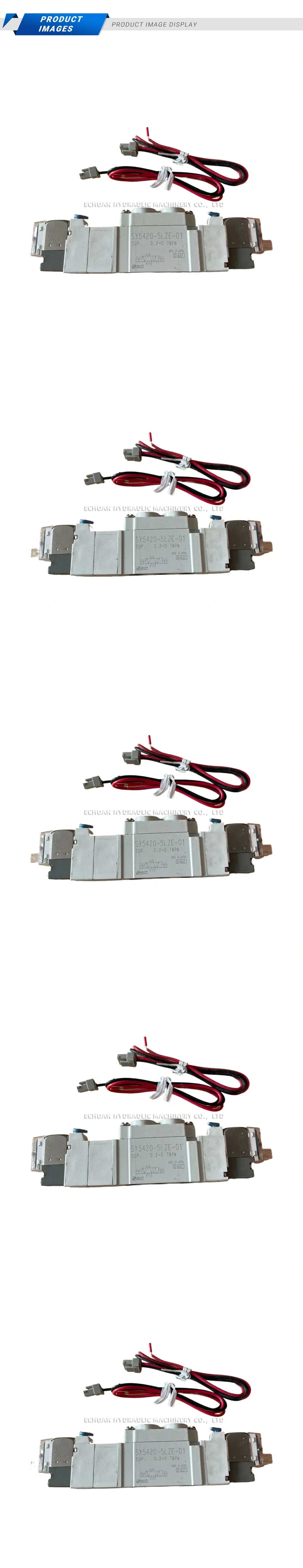 SMC SY5420-5LZE-01 Solenoid Valve Description