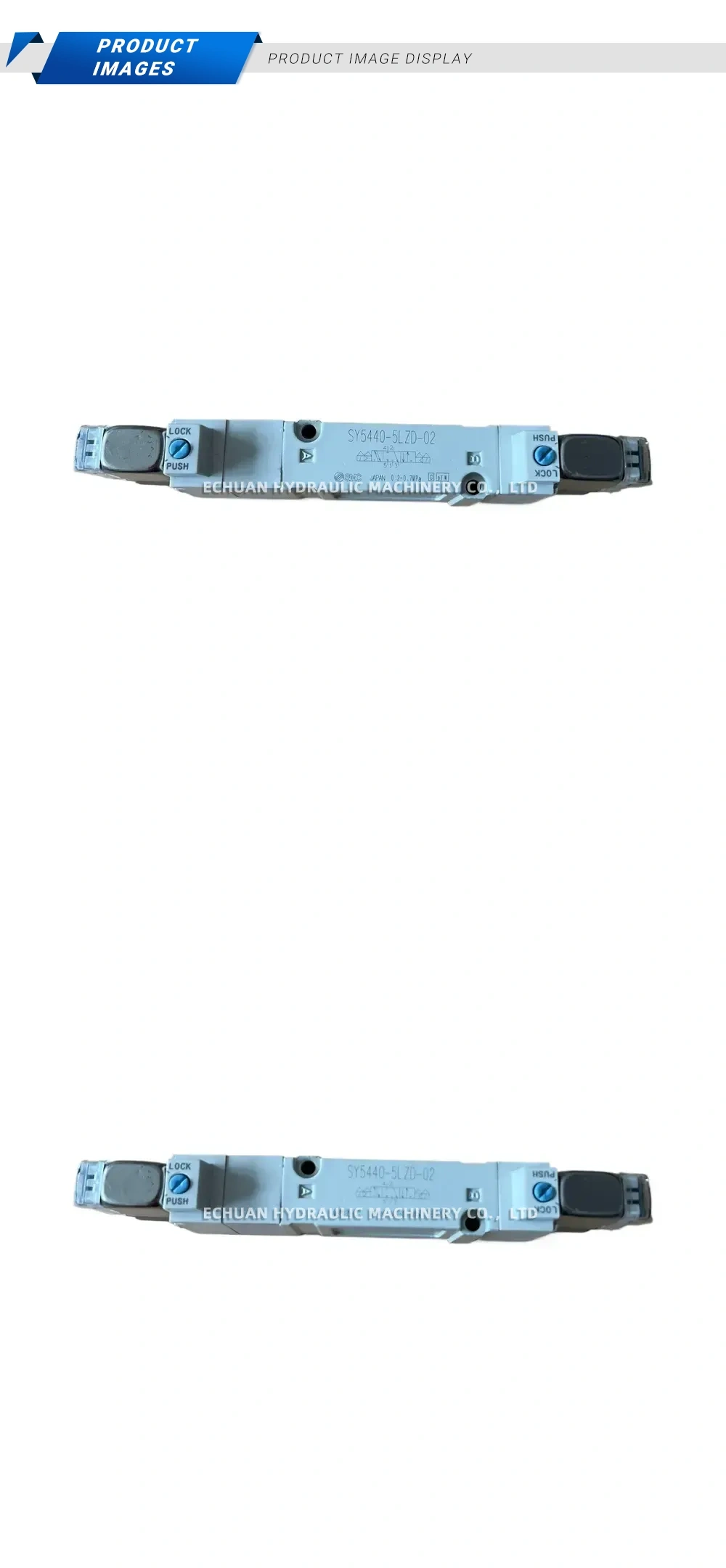 SMC SY5440-5LZD-02 Pneumatic Solenoid Valve Description