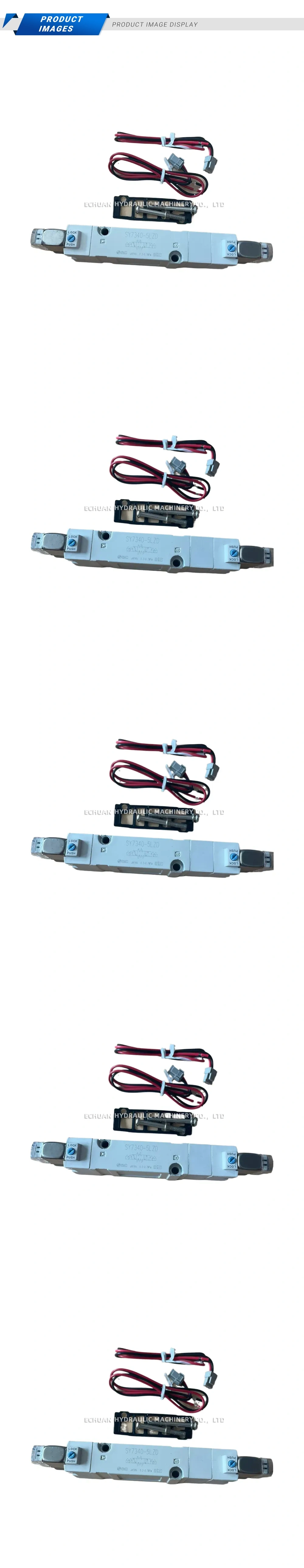 SMC SY7340-5LZD 5-Port Solenoid Valve Description