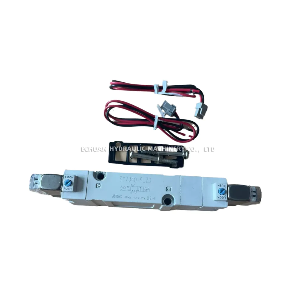 SMC SY7340-5LZD 5-Port Solenoid Valve