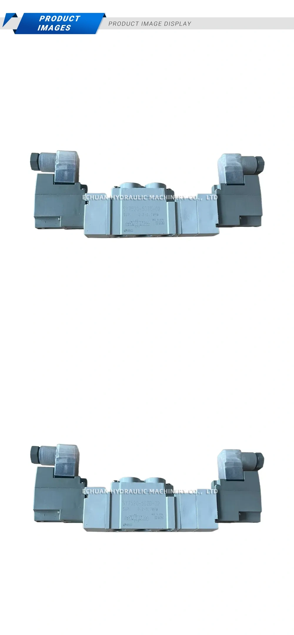 SMC SY7520-5DZD-02 Pneumatic Solenoid Valve Description