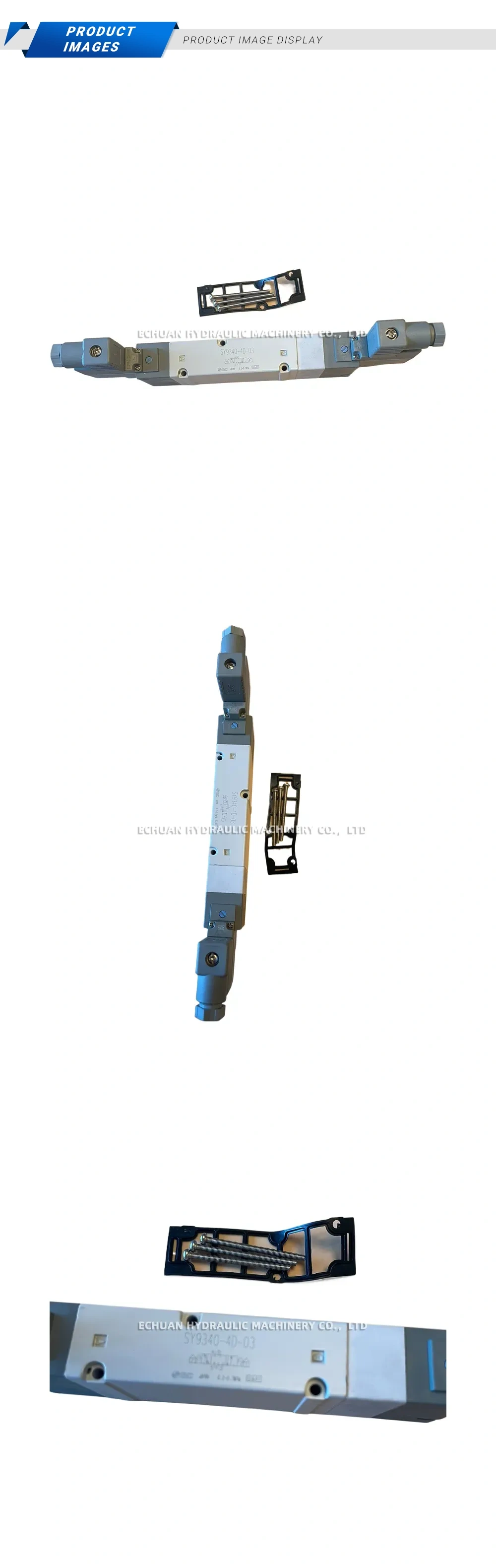 SMC SY9340-4D-03 5-Port Solenoid Valve Description