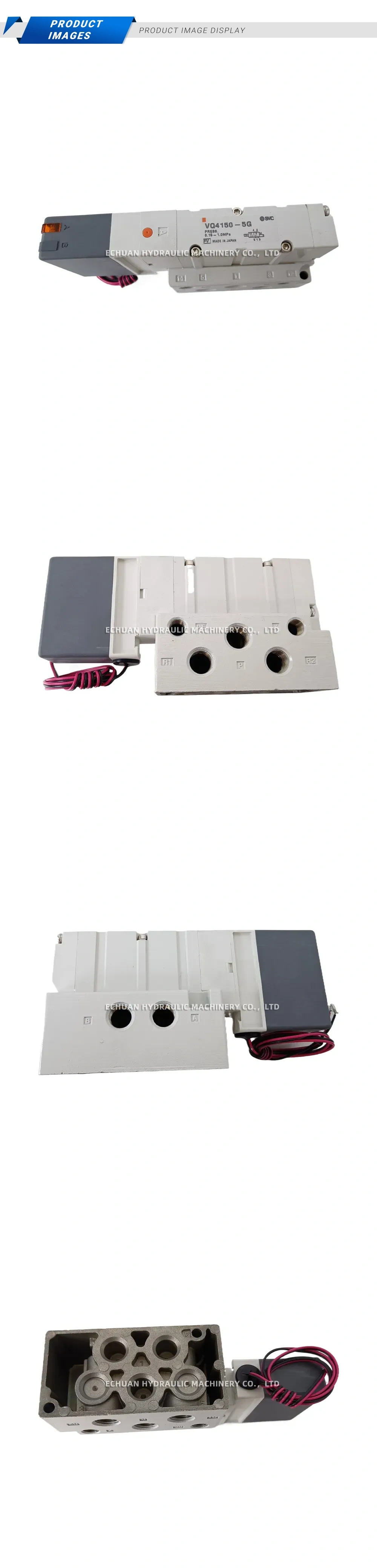 SMC VQ4150-5G Pneumatic Solenoid Valve Description