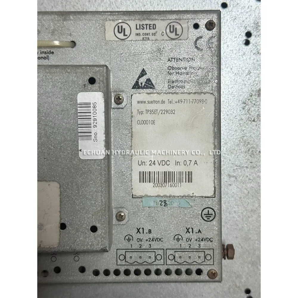 SUTRON TP35ET/229032 Industrial Touch Panel (HMI)
