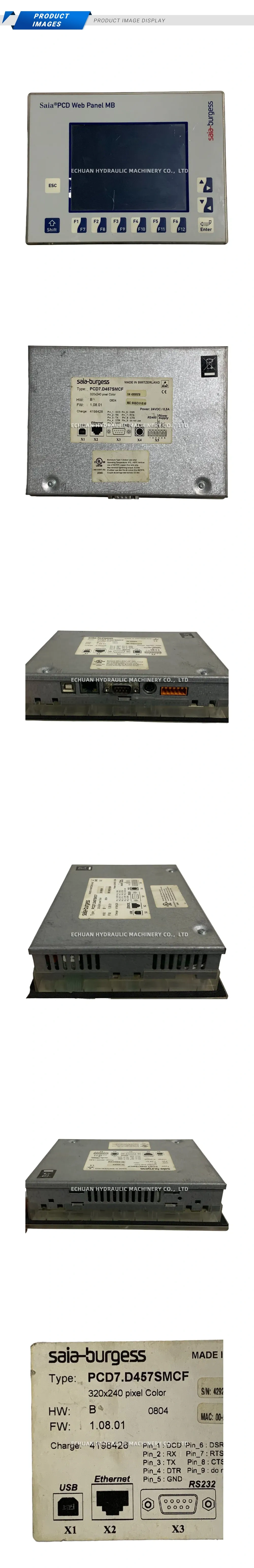 Saia-Burgess PCD7.D457SMCF Web Panel Description