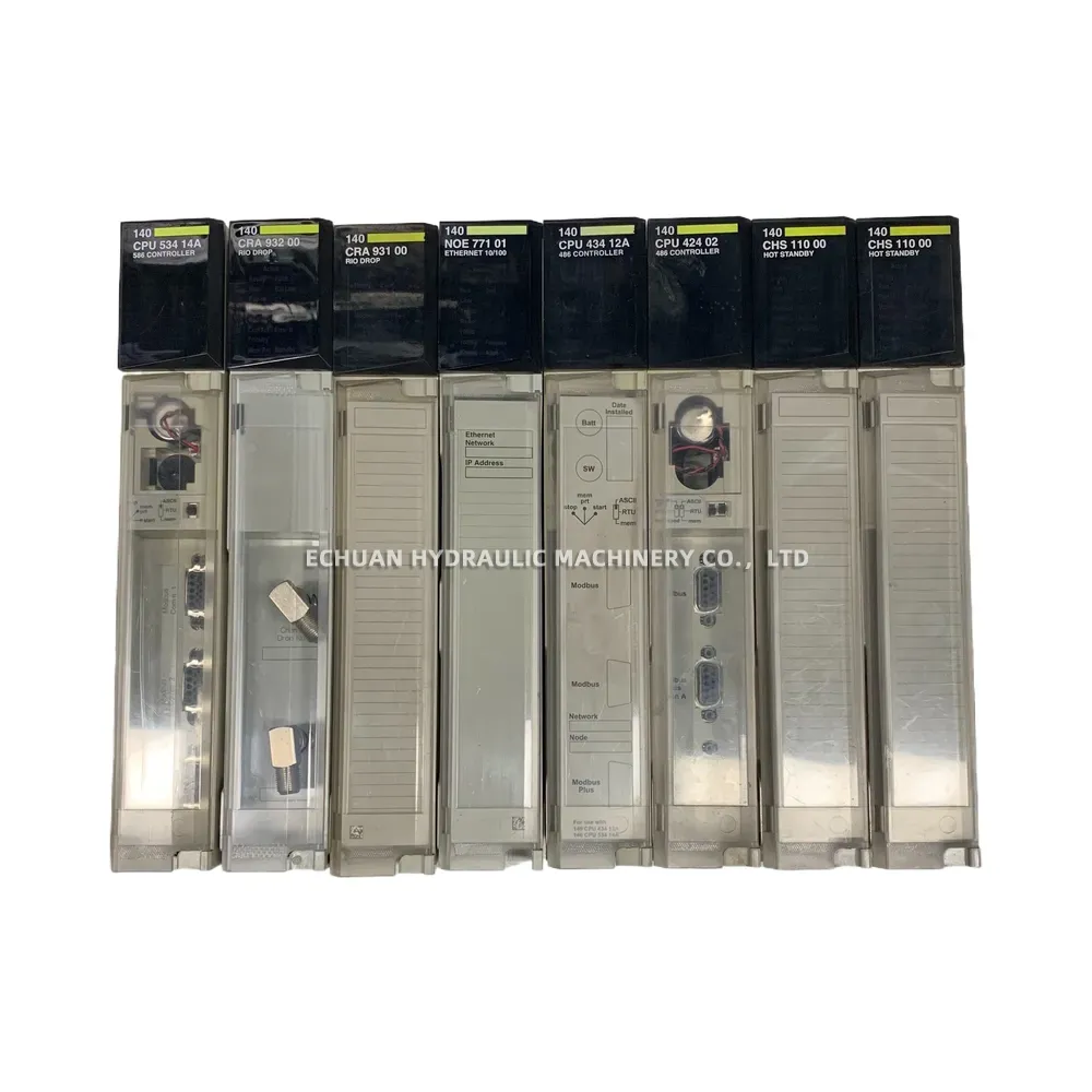 Schneider Electric TSX Quantum 140 Series (140 CPU 534 14A, 140 CRA 932 00, 140 NOE 771 01, 140 CPU 434 12A, 140 CPU 424 02, 140 CHS 110 00) PLC Controller Modules