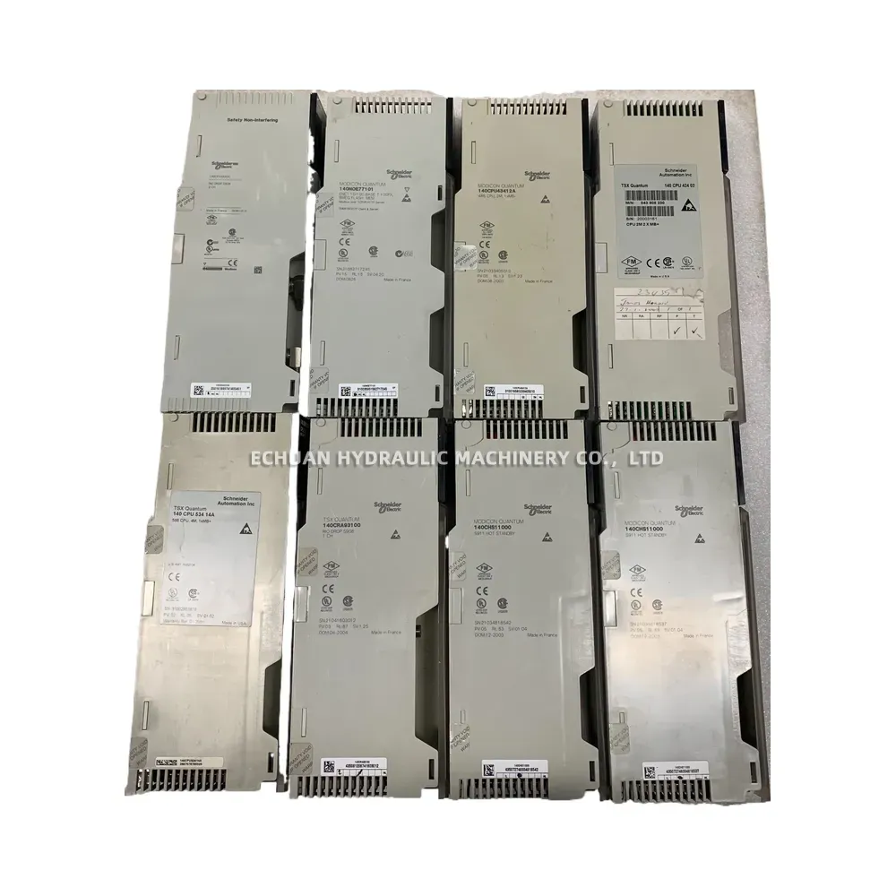 Schneider Electric TSX Quantum 140 Series (140 CPU 534 14A, 140 CRA 932 00, 140 NOE 771 01, 140 CPU 434 12A, 140 CPU 424 02, 140 CHS 110 00) PLC Controller Modules
