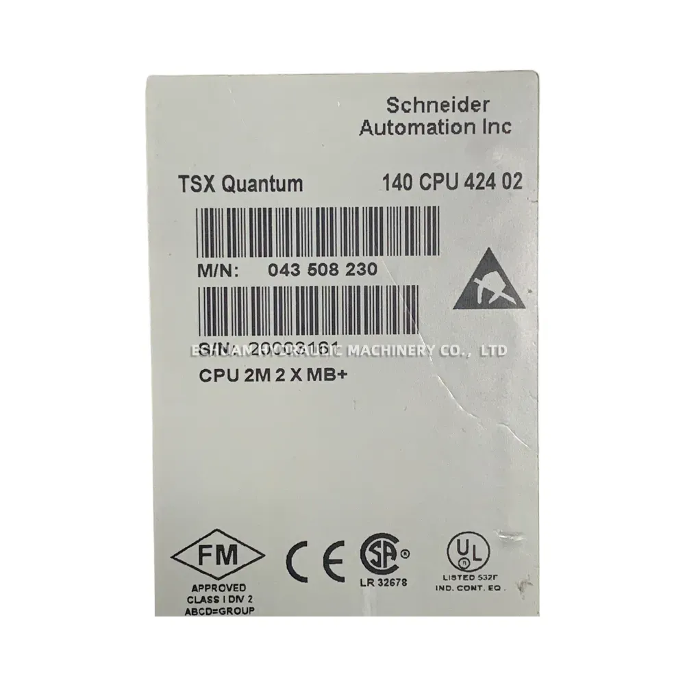 Schneider Electric TSX Quantum 140 Series (140 CPU 534 14A, 140 CRA 932 00, 140 NOE 771 01, 140 CPU 434 12A, 140 CPU 424 02, 140 CHS 110 00) PLC Controller Modules