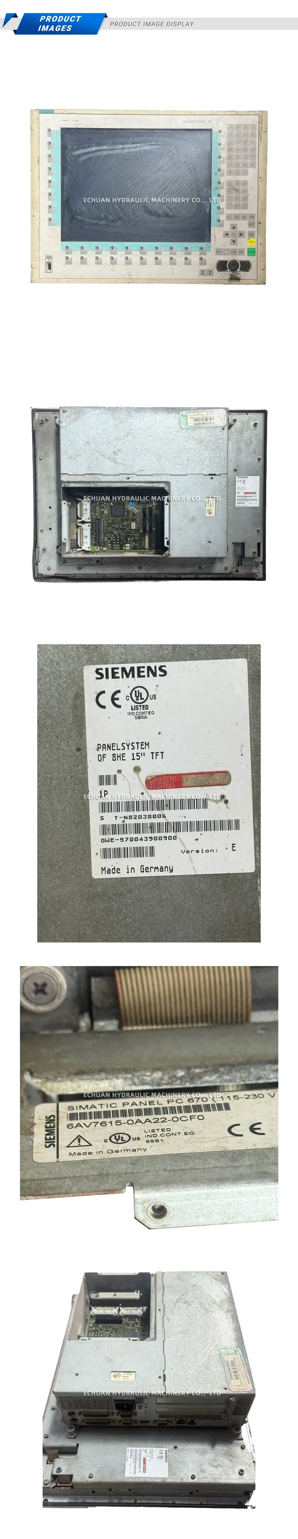 Siemens 6AV7615-0AA22-0CF0 Industrial Panel PC Description