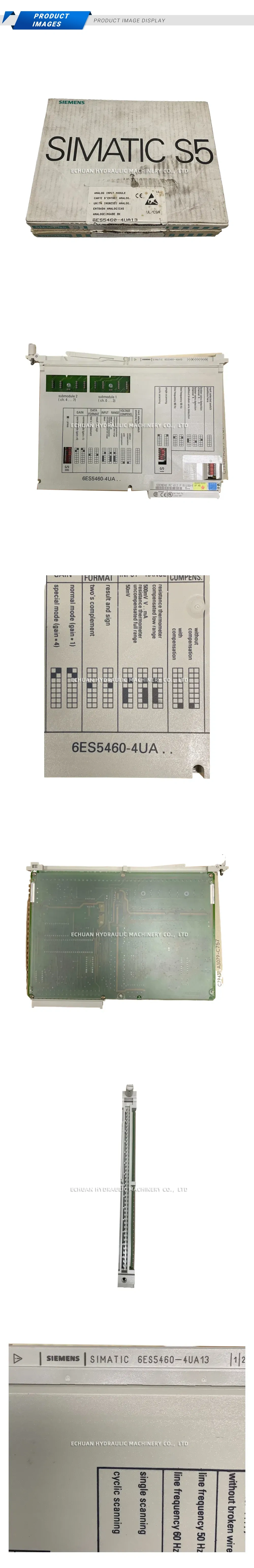 Siemens 6ES5460-4UA13 Analog Input Module Description