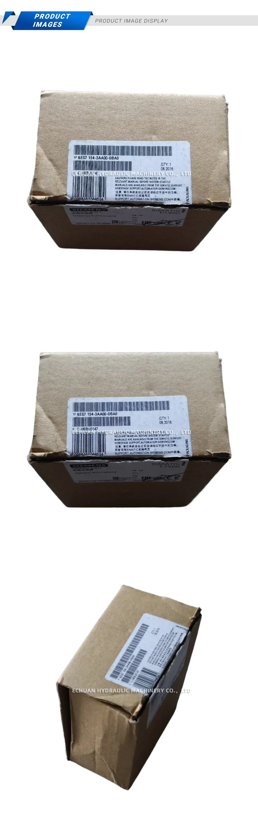 Siemens 6ES7 194-3AA00-0BA0 Terminal Block Description