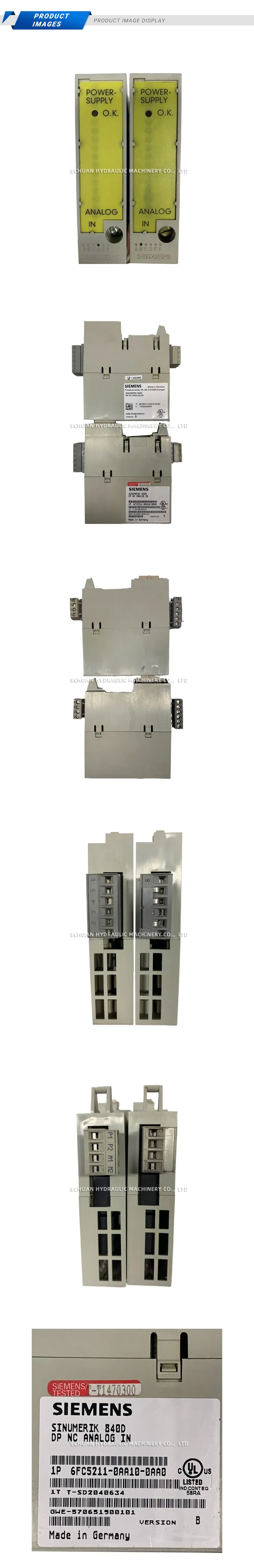 Siemens 6FC5211-0AA10-0AA0 DP NC Analog Input Module Description